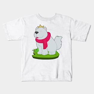 Dog Prince Crown Kids T-Shirt